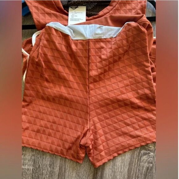 Free People NWT Acacia Alma Surf Dress Romper Umber size L - Picture 9 of 9